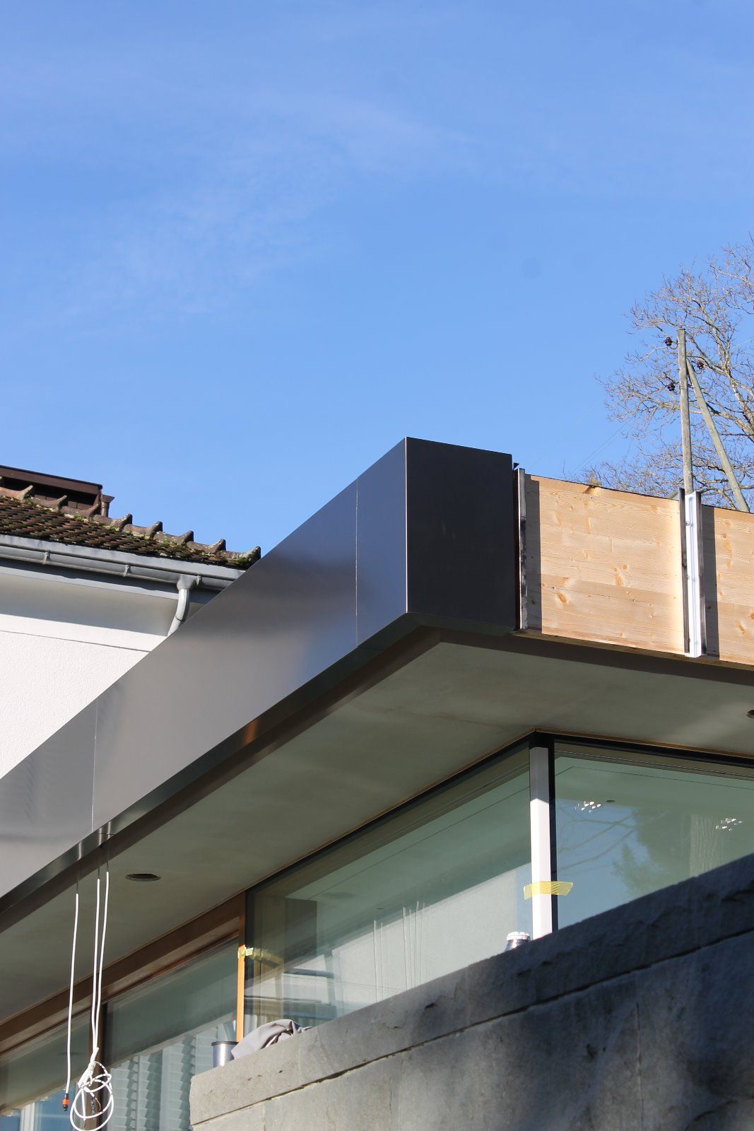 Edel und modern: Fassade mit Alucobond-Verbundplatten